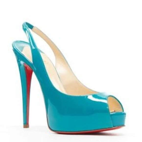 Christian Louboutin Vendome Peep Toe Platform Heel - Picture 2 of 16